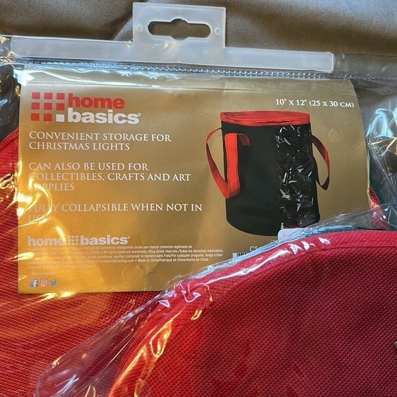 Home Basics Christmas light holder 10” x 12”- 2 pack - Picture 4 of 4